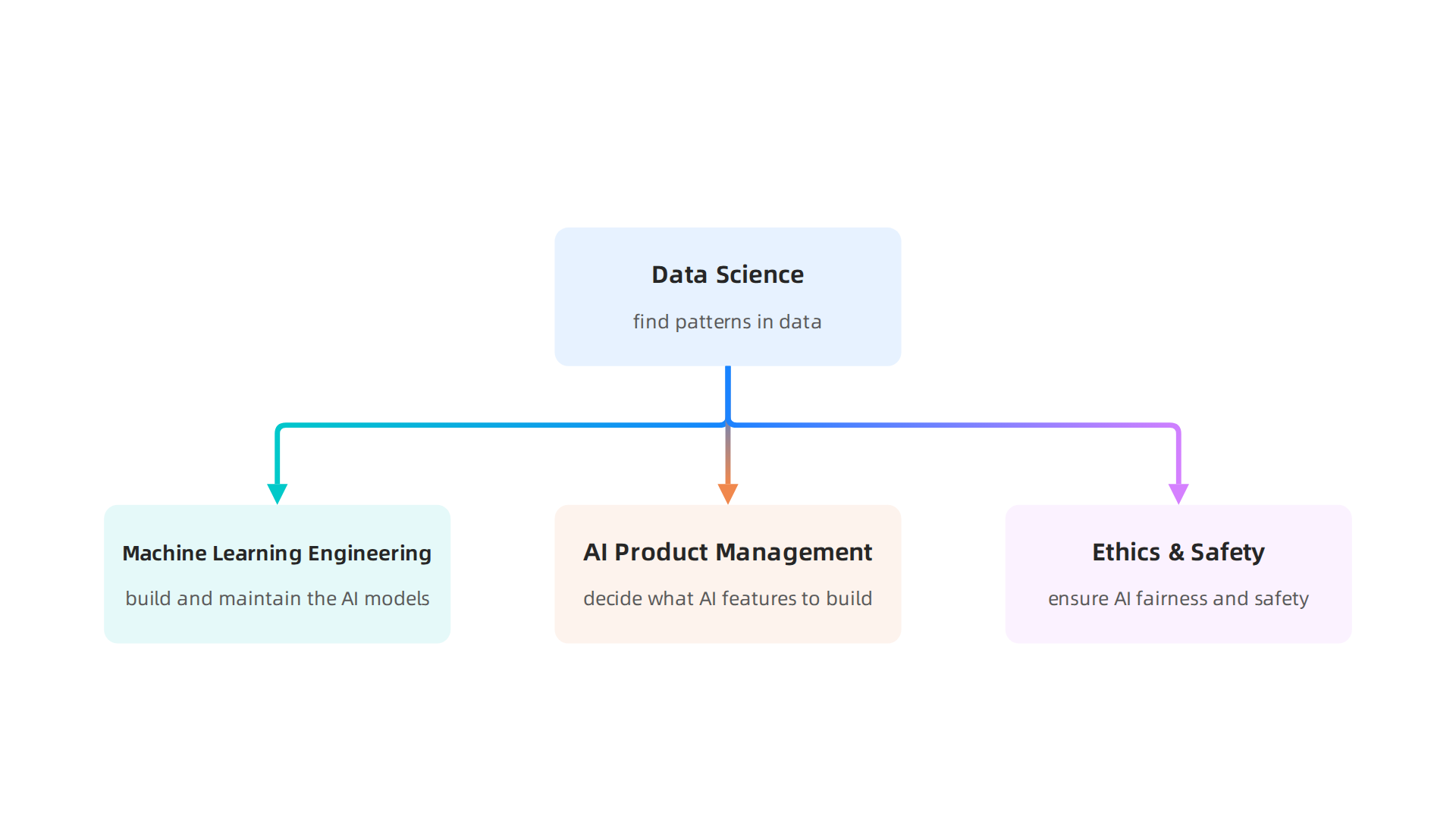 Critical skills and roles required for building and managing effective AI teams in software companies.