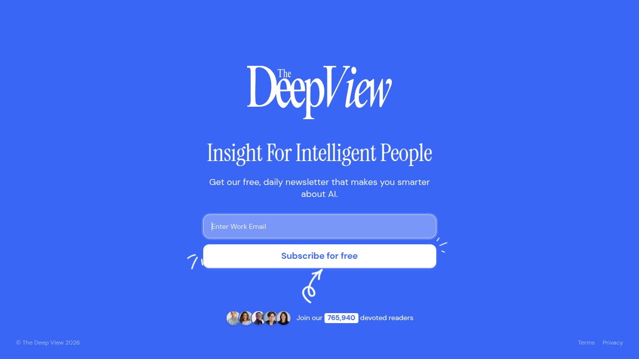 Sign up for The AI Newsletter Worth Reading to receive curated daily AI updates.