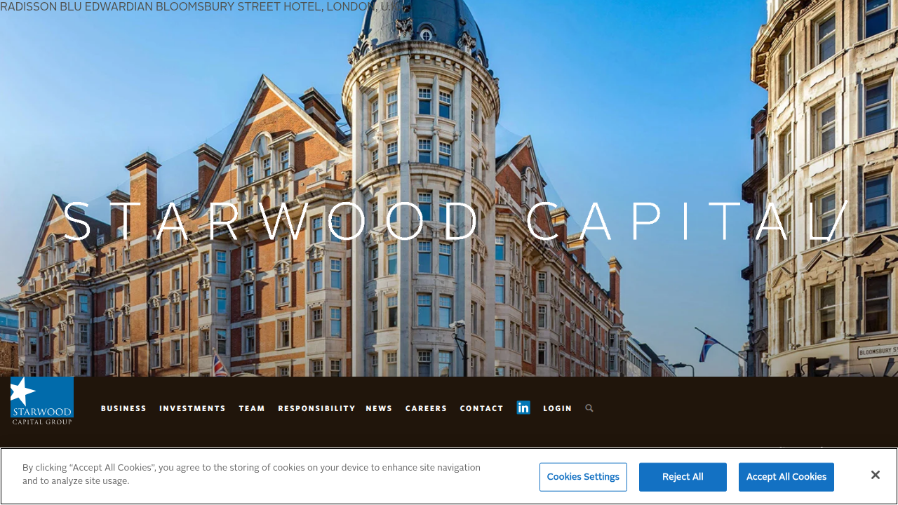The official website of Starwood Capital Group, a leading global private investment firm specializing in real assets.