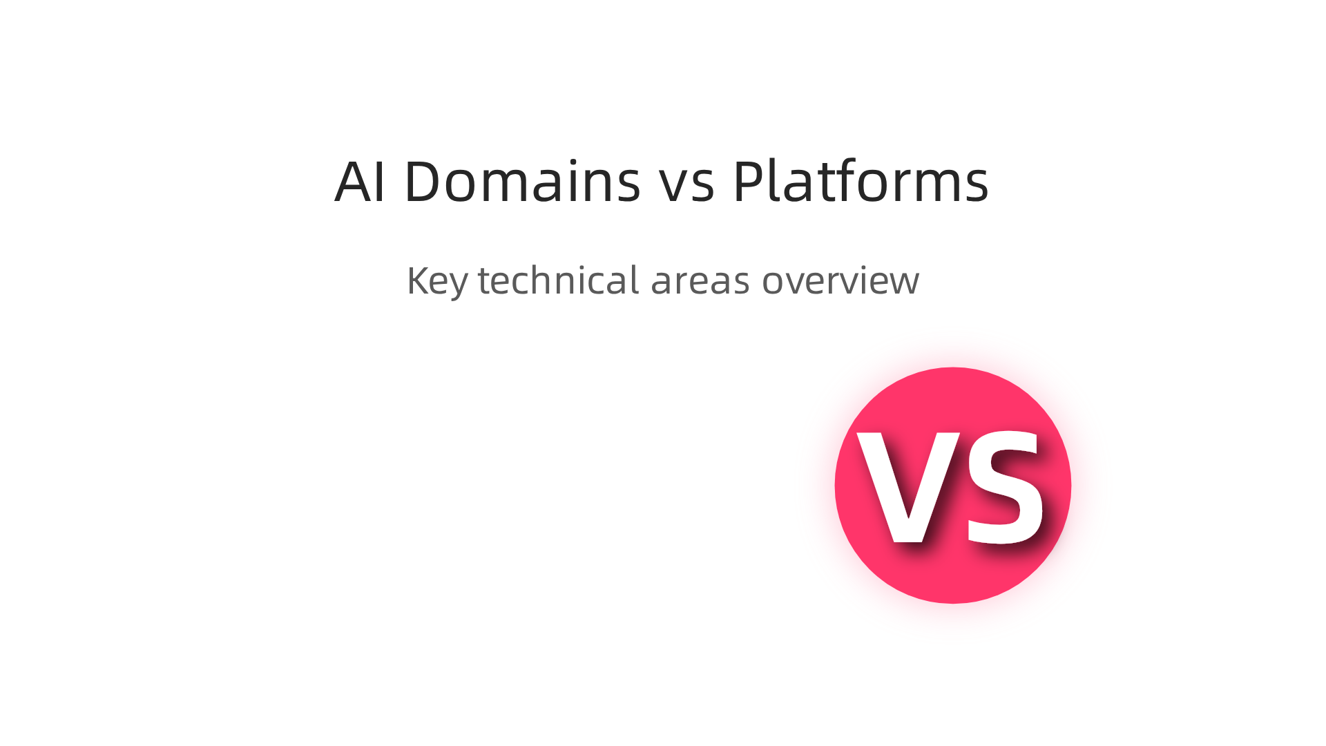 The core technical domains are the foundational skills that enable AI to perform complex tasks and drive innovation.